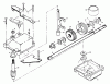 Poulan / Weed Eater PP752HLA - Poulan Pro Walk-Behind Mower Ersatzteile Gear Case Assembly P/N 702510