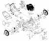 Poulan / Weed Eater PP752HLA - Poulan Pro Walk-Behind Mower Ersatzteile Rotary Lawn Mower P/N 954 07 19-06
