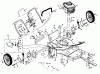 Poulan / Weed Eater PP752HW - Poulan Pro Walk-Behind Mower Ersatzteile MOWER HOUSING, ENGINE B/S 124802-3213-01