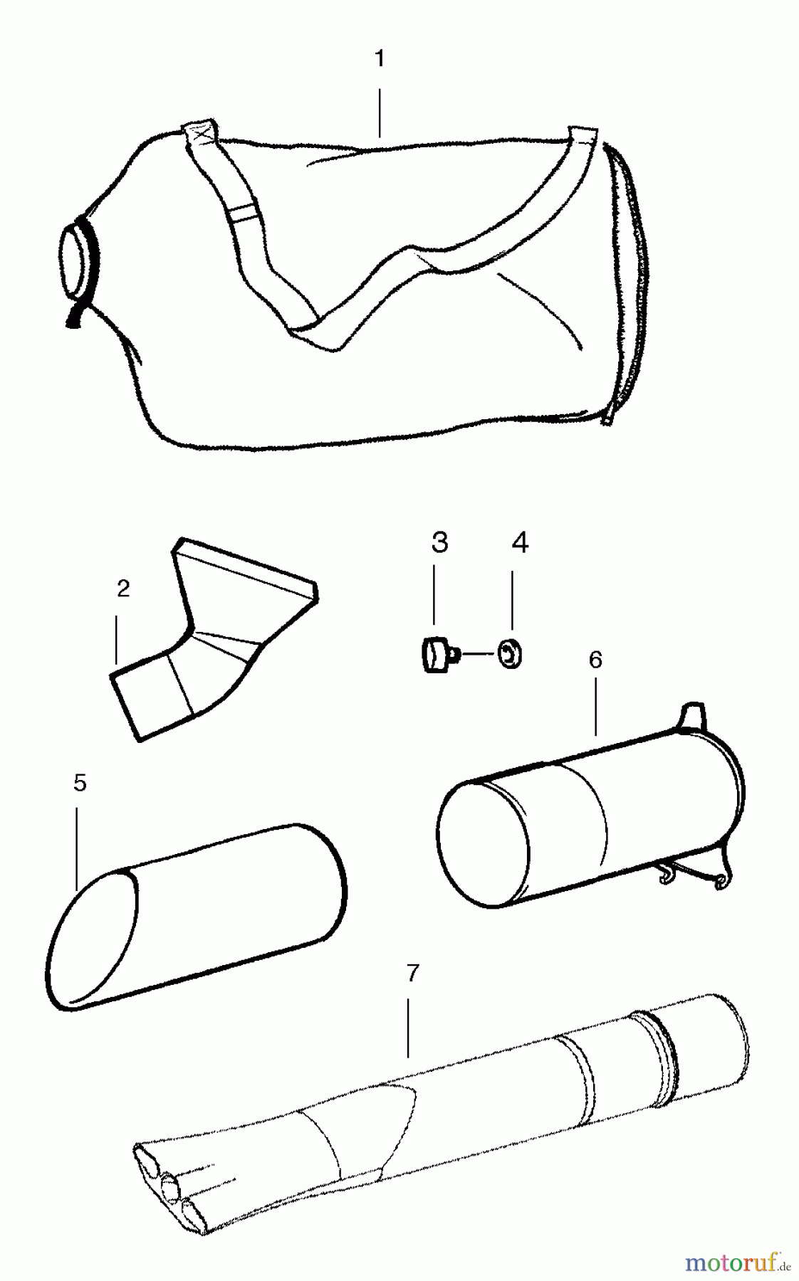 Poulan / Weed Eater Bläser / Sauger / Häcksler / Mulchgeräte BV200 (Type 1) - Weed Eater Blower Vacuum Assembly