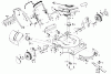 Poulan / Weed Eater XE750PAR - Poulan Pro Walk-Behind Mower Ersatzteile MOWER HOUSING, ENGINE B/S 124702