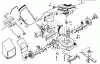 Poulan / Weed Eater XE850PEAR - Poulan Pro Walk-Behind Mower Ersatzteile MOWER HOUSING, ENGINE B/S 124707