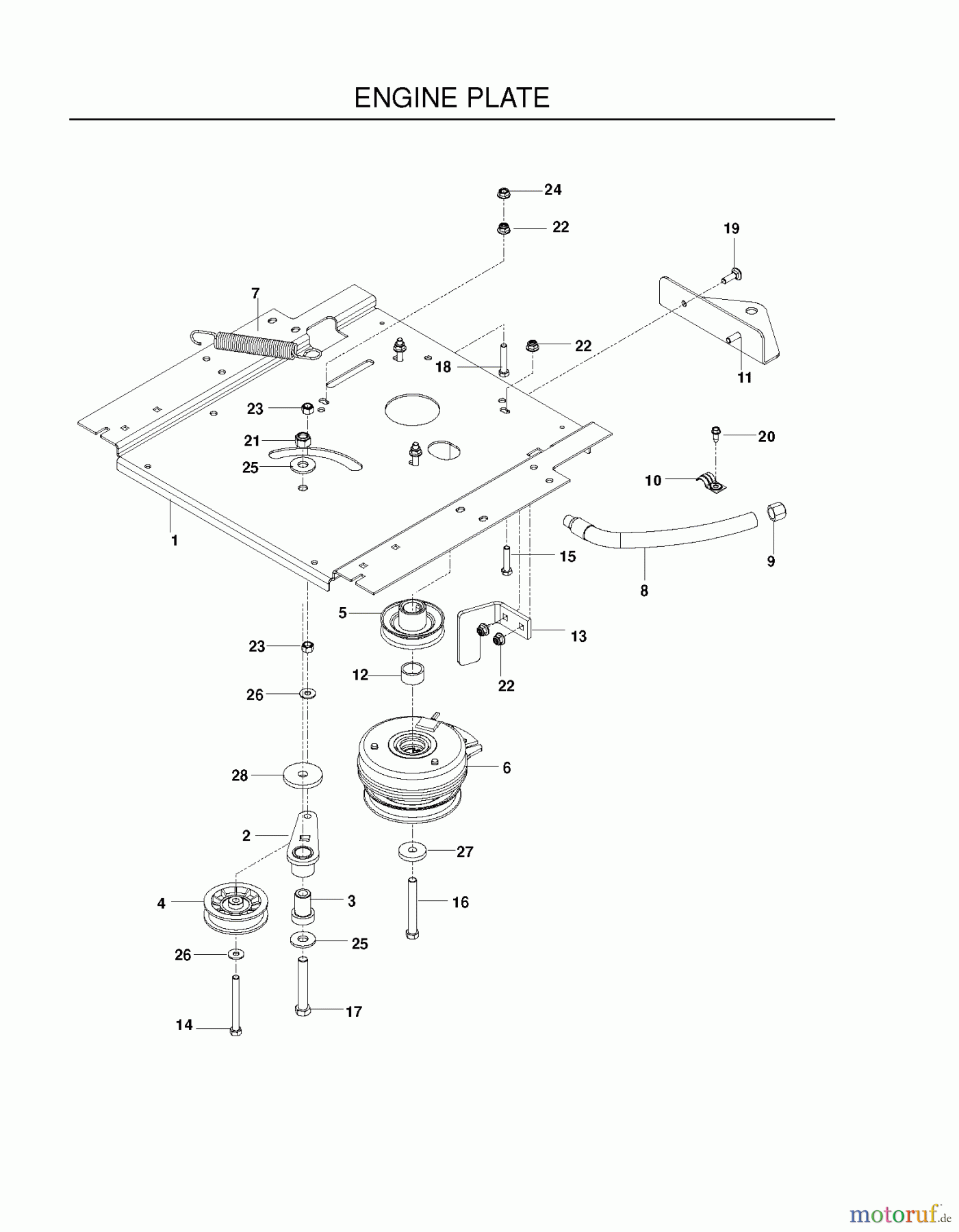  Poulan / Weed Eater Nullwendekreismäher, Zeroturn 461ZX (966681801) - Poulan Pro 46