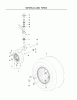 Poulan / Weed Eater 461ZX (966681801) - Poulan Pro 46" Zero-Turn Mower (2012-02) Ersatzteile WHEELS TIRES