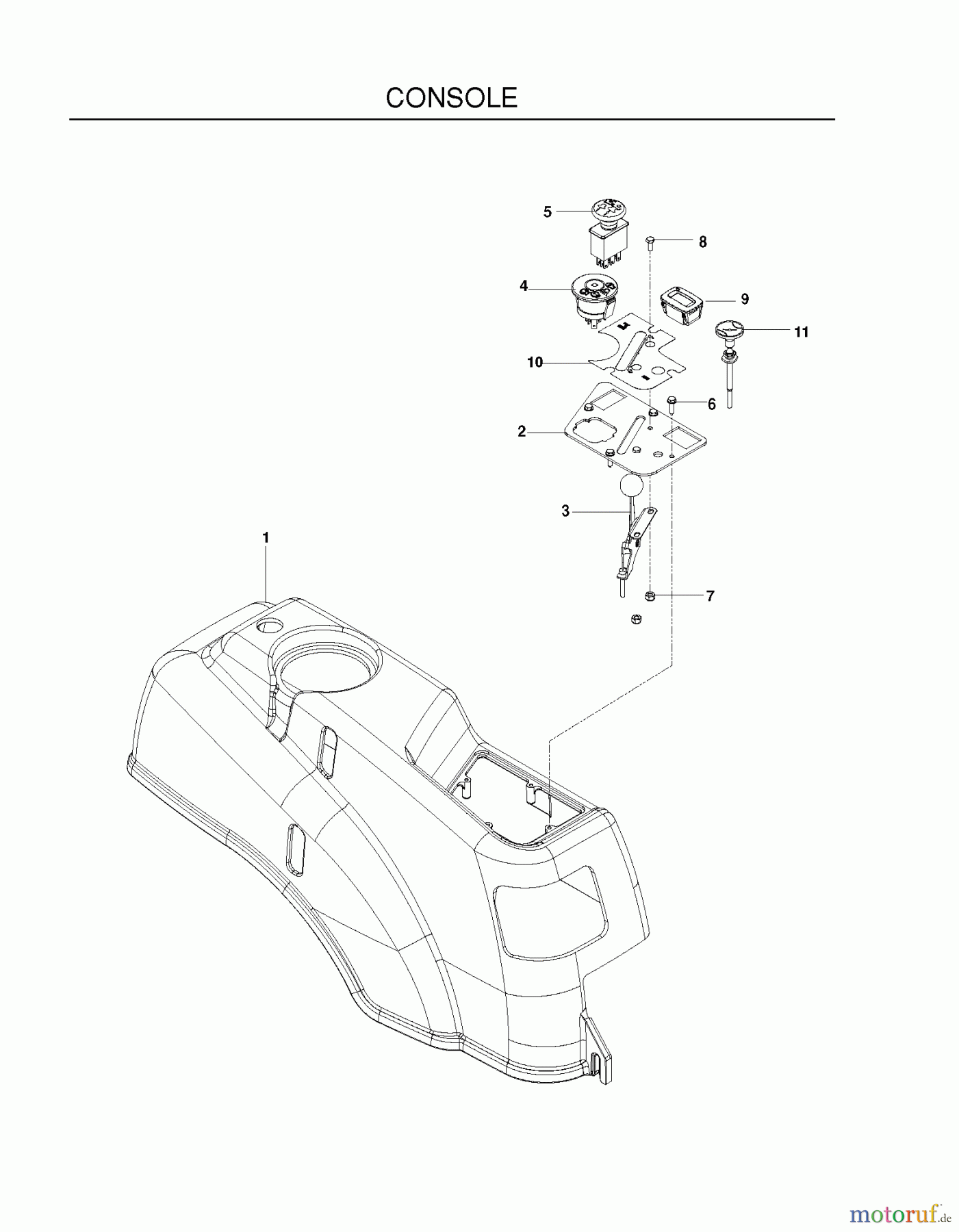 Poulan / Weed Eater Nullwendekreismäher, Zeroturn 541ZX (966681901) - Poulan Pro 54