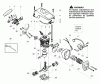 Poulan / Weed Eater 1975 (Type 6) - Poulan Woodshark Chainsaw Ersatzteile Engine Assembly Type 6