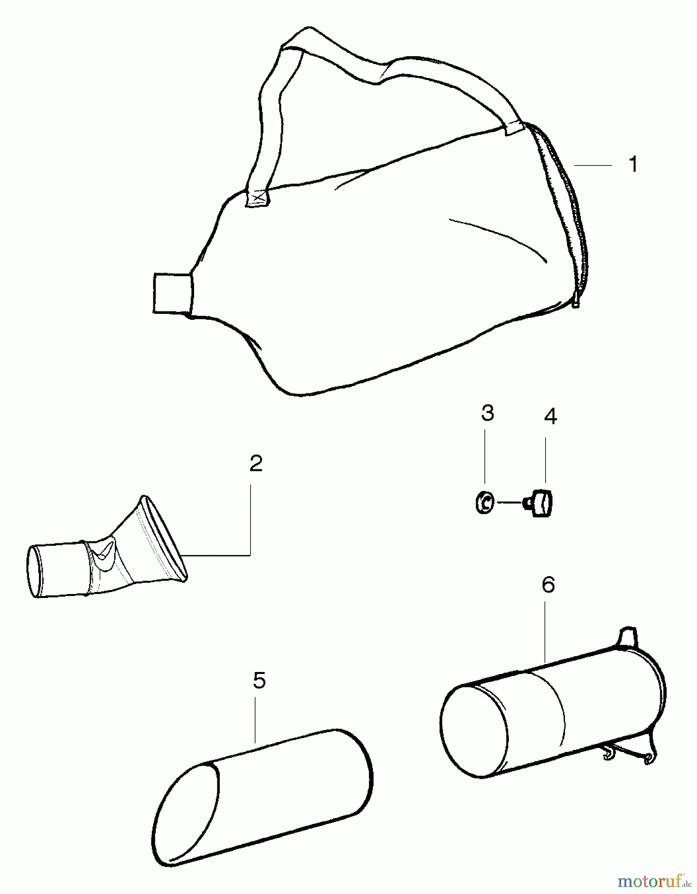 Poulan / Weed Eater Bläser / Sauger / Häcksler / Mulchgeräte BV2000 (Type 1) - Weed Eater Barracuda Blower Vacuum Tube Assembly
