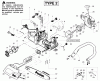 Poulan / Weed Eater 2150LE (Type 2) - Poulan Predator Chainsaw Ersatzteile Handle, Chassis & Bar Assembly Type 2