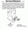 Poulan / Weed Eater 2250LE (Type 1) - Poulan Woodmaster Chainsaw Ersatzteile Service Reference