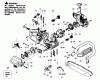 Poulan / Weed Eater 2350 - Poulan Chainsaw Ersatzteile Handle & External Power Unit