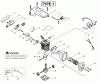 Poulan / Weed Eater 2050 (Type 7) - Poulan Pioneer Chainsaw Ersatzteile Engine Assembly Type 7