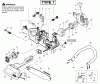 Poulan / Weed Eater 2050 (Type 7) - Poulan Pioneer Chainsaw Ersatzteile Handle, Chassis & Bar Assembly Type 7