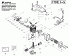 Poulan / Weed Eater 2250 (Type 3) - Poulan Woodmaster Chainsaw Ersatzteile Engine Assembly Type 1-4