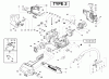 Poulan / Weed Eater 2550LE (Type 2) - Poulan Woodmaster Chainsaw Ersatzteile Handle, Chassis & Bar Assembly Type 2