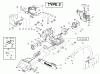 Poulan / Weed Eater 2550SE (Type 2) - Poulan Woodmaster Silver Edition Chainsaw Ersatzteile Chassis & Handle Assembly Type 2