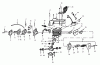 Poulan / Weed Eater 2750 (p600) - Poulan Chainsaw Ersatzteile Internal Power Unit