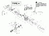 Poulan / Weed Eater 2775 (Type 4) - Poulan Chainsaw Ersatzteile Engine Assembly Type 4