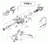 Poulan / Weed Eater 2775 (Type 4) - Poulan Chainsaw Ersatzteile Handle, Chassis & Bar Assembly Type 4