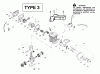 Poulan / Weed Eater 2900 (Type 3) - Poulan Chainsaw Ersatzteile Engine Assembly - Type 3