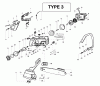 Poulan / Weed Eater 2900 (Type 3) - Poulan Chainsaw Ersatzteile Handle, Chassis & Bar Assembly - Type 3