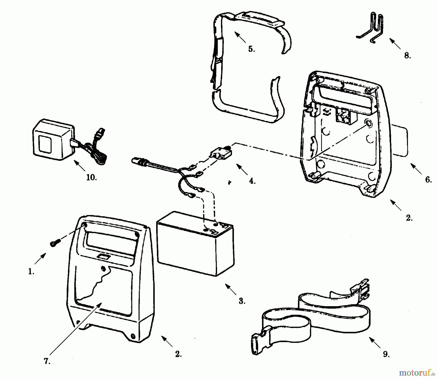 Poulan / Weed Eater Bläser / Sauger / Häcksler / Mulchgeräte CB120 - Paramount Cordless Blower POWER PAK KIT