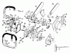 Poulan / Weed Eater 306A - Poulan Chainsaw Ersatzteile Handlebar & Oil Tank Assembly