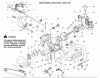 Poulan / Weed Eater 358.351082 - Poulan Pro Craftsman Chainsaw Ersatzteile Repair Parts Handle and Controls