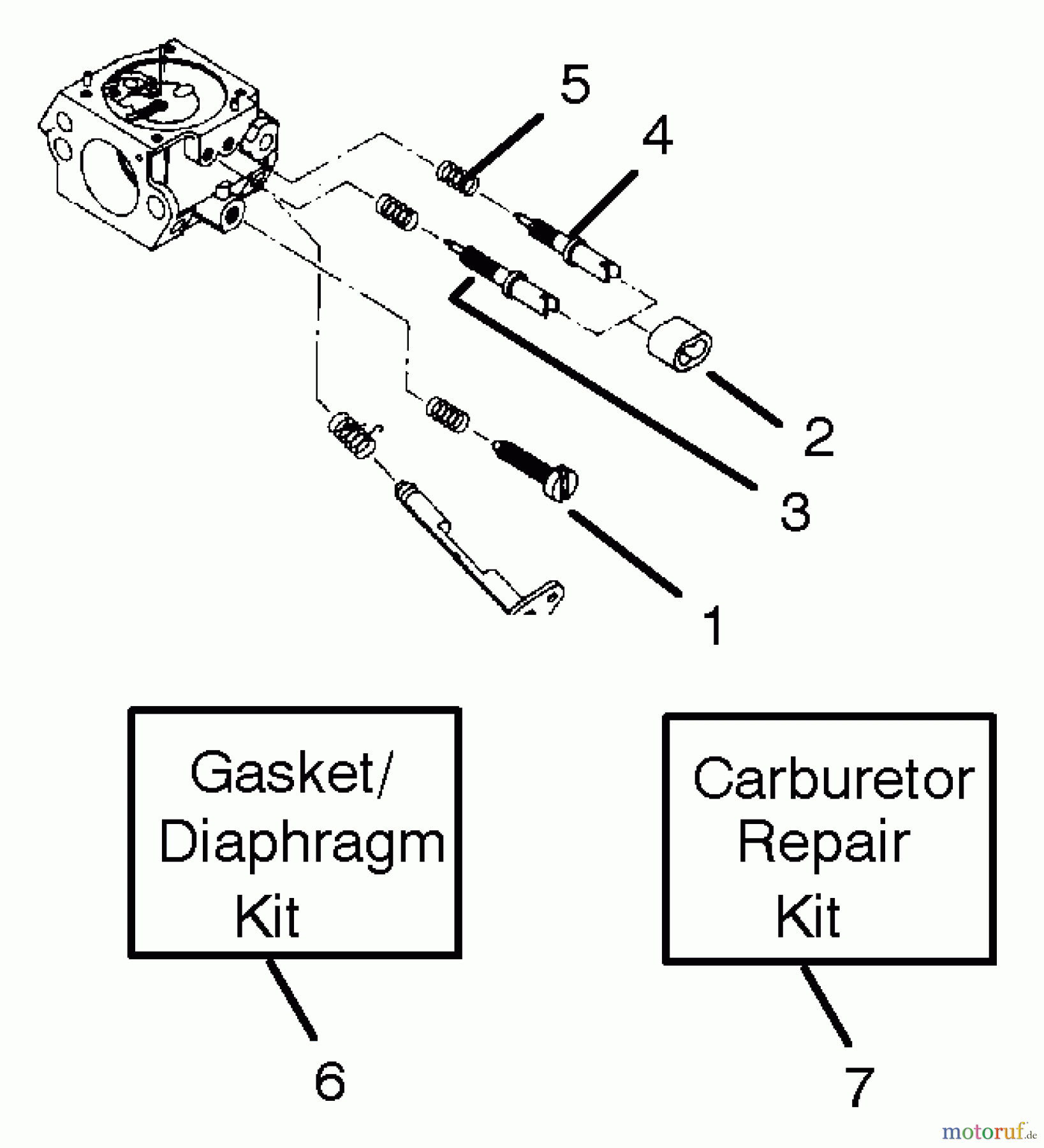  Poulan / Weed Eater Motorsägen 3800 - Poulan Chainsaw Carburetor Assembly (P/N 530035266)