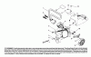 Poulan / Weed Eater 4000 - Poulan Chainsaw Ersatzteile Chain Brake
