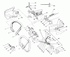 Poulan / Weed Eater 4000 - Poulan Chainsaw Ersatzteile Handlebar Assembly