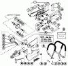 Poulan / Weed Eater 5200 - Poulan Chainsaw Ersatzteile CLUTCH, CRANKCASE, & HANDLE BAR