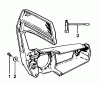 Poulan / Weed Eater MICRO XXV - Poulan Chainsaw Ersatzteile CHAIN BRAKE SYSTEM