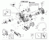 Poulan / Weed Eater P4018 (952802151) - Poulan Chainsaw (2012-01) Ersatzteile CHASSIS BAR HANDLE