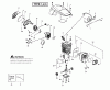 Poulan / Weed Eater P4018 (952802151) - Poulan Chainsaw (2012-01) Ersatzteile ENGINE
