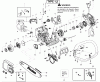 Poulan / Weed Eater P4018AV (Type 1) - Poulan Chainsaw Ersatzteile Starter Type 1-2
