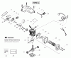 Poulan / Weed Eater PP220 (Type 5) - Poulan Pro Chainsaw Ersatzteile Engine Type 5