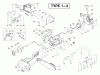 Poulan / Weed Eater PP221 (Type 1) - Poulan Pro Chainsaw Ersatzteile Chassis & Handle Assembly Type 1-3