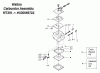 Poulan / Weed Eater PP221 (Type 4) - Poulan Pro Chainsaw Ersatzteile Carburetor Assembly (WT391) 530069722