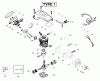 Poulan / Weed Eater PP221LE (Type 1) - Poulan Pro Chainsaw Ersatzteile Engine Type 1