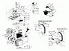 Poulan / Weed Eater PP205 - Poulan Pro Chainsaw Ersatzteile Handle, Flywheel & Fan Housing Assembly