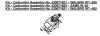 Poulan / Weed Eater PP260 (Type 3) - Poulan Pro Chainsaw Ersatzteile Kit - Carburetor Assembly