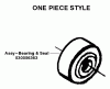 Poulan / Weed Eater 2775 (Type 3) - Poulan Chainsaw Ersatzteile Bearing & Seal - One Piece Style