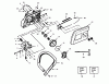 Poulan / Weed Eater PP305 - Poulan Pro Chainsaw Ersatzteile HANDLE, CHAIN & BAR
