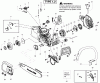 Poulan / Weed Eater PP3516 (Type 2) - Poulan Pro Chainsaw Ersatzteile Starter Type 1-2