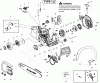 Poulan / Weed Eater PP4018 (Type 2) - Poulan Pro Chainsaw Ersatzteile Starter Type 1-2