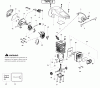 Poulan / Weed Eater PP4218AVHD (Type 2) - Poulan Pro Chainsaw Ersatzteile Engine Type 2