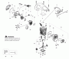 Poulan / Weed Eater PP4218AVX - Poulan Pro Chainsaw Ersatzteile Engine