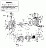 Poulan / Weed Eater PP525 - Poulan Pro Chainsaw Ersatzteile POWER UNIT