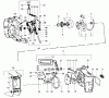 Poulan / Weed Eater PP655 - Poulan Pro Chainsaw Ersatzteile CLUTCH, OIL PUMP & SPURS