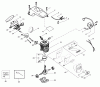 Poulan / Weed Eater PPB1634LE - Poulan Pro Chainsaw Ersatzteile Engine Assembly